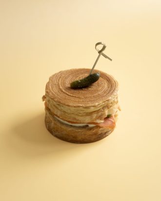 Salmon Avocado Cromboloni